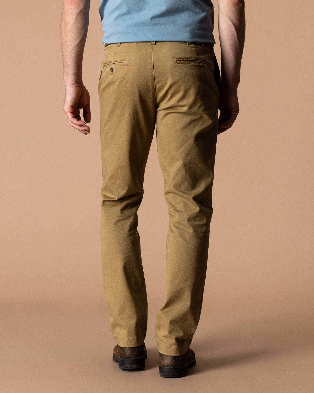 Classic Fit Gold School Chino - Antique Bronze