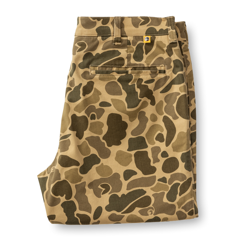Classic Fit Gold School Chino - Original Khaki Camo