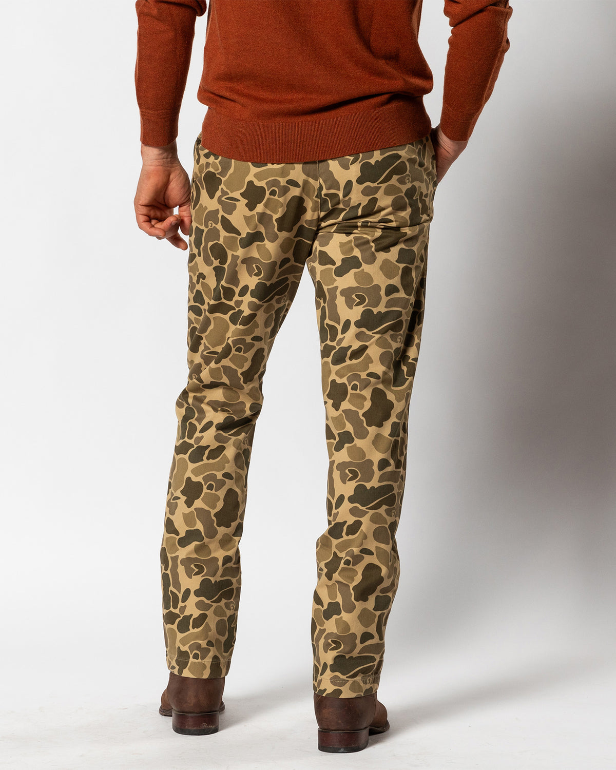 Classic Fit Gold School Chino - Original Khaki Camo