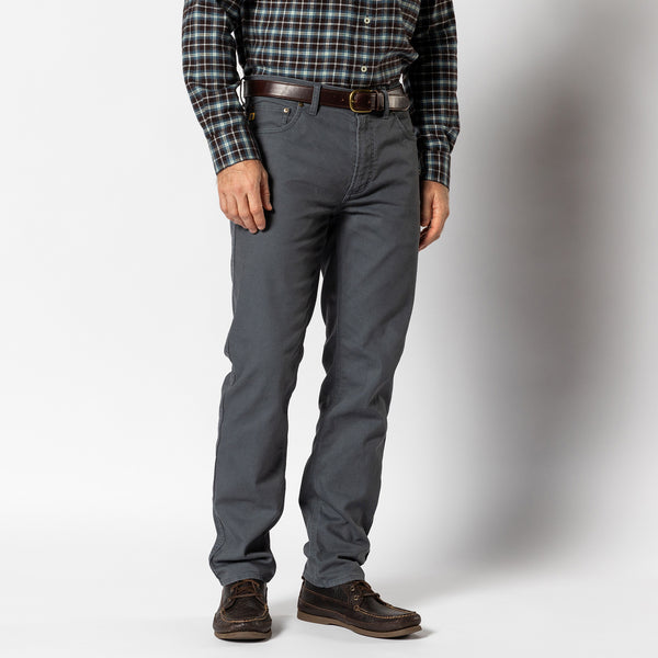 Field Canvas Five-Pocket - Washed Navy