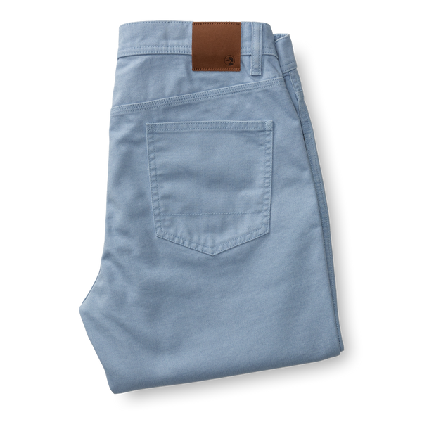Field Canvas Five-Pocket - Chambray Blue