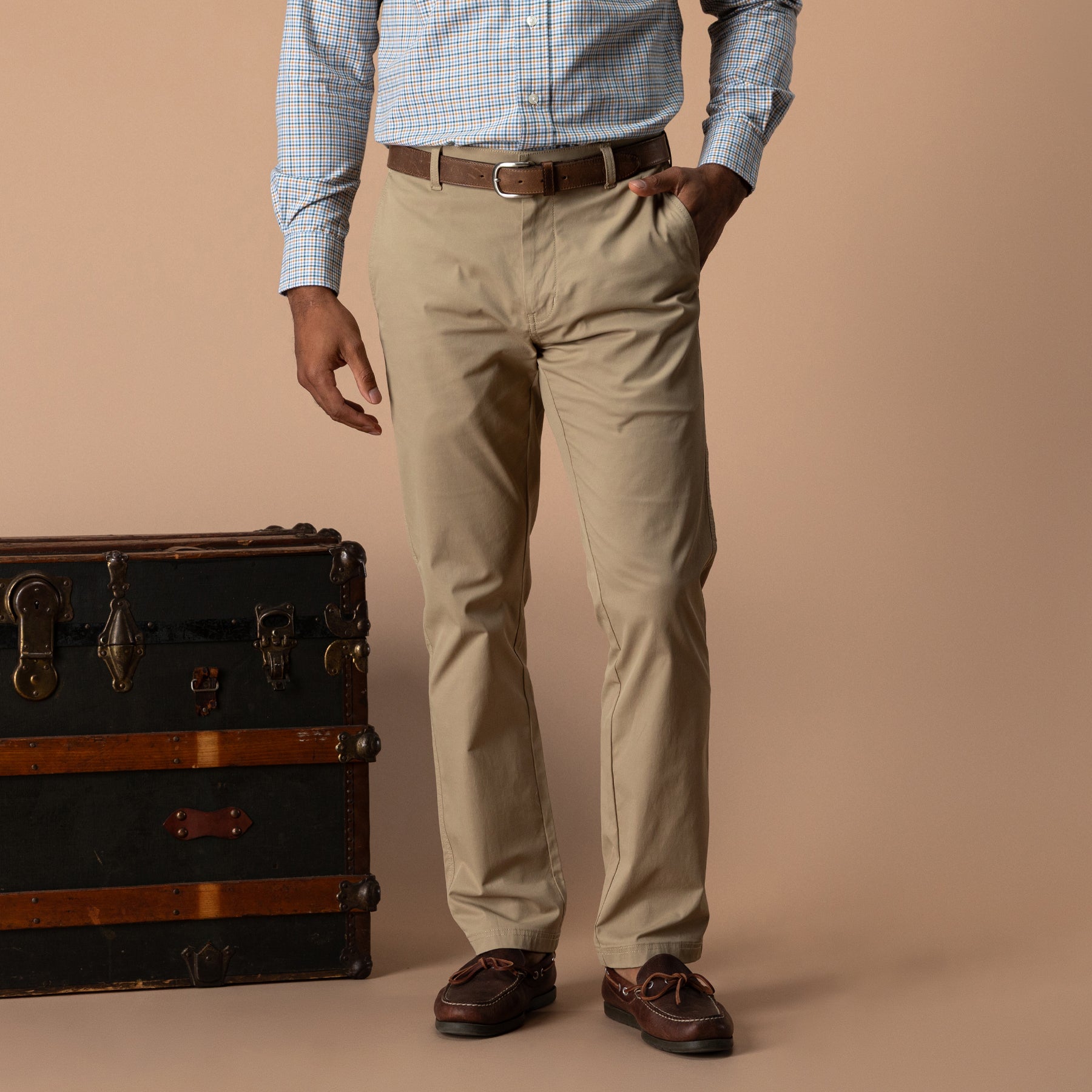 Harbor Performance Chino - Woodland Khaki