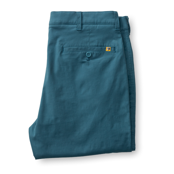 Harbor Performance Chino - Teal Blue