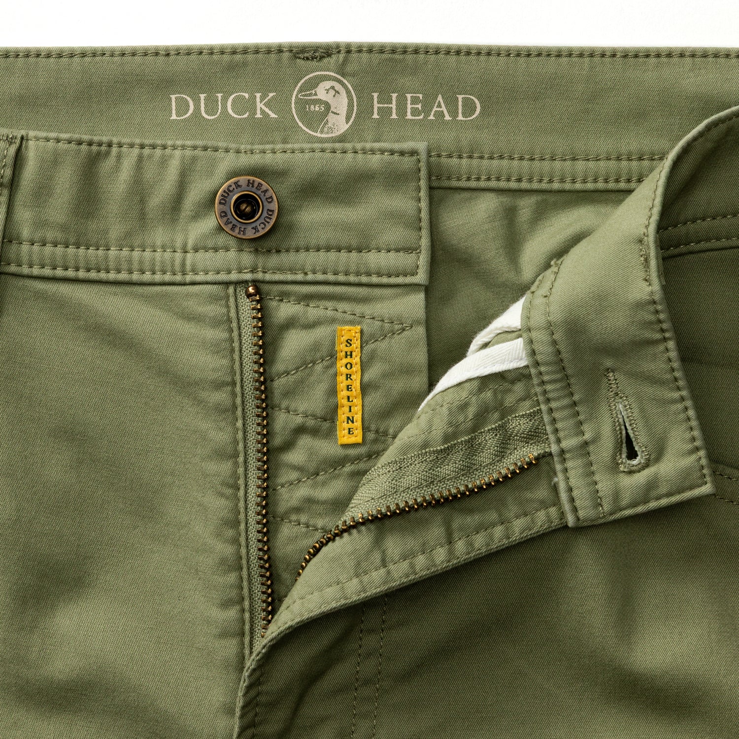 Shoreline Five-Pocket - Oil Green