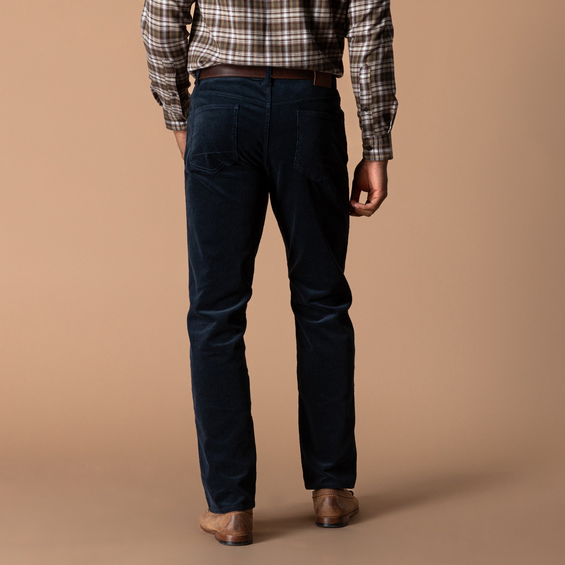 Holston Corduroy Five-Pocket - Carbon Navy