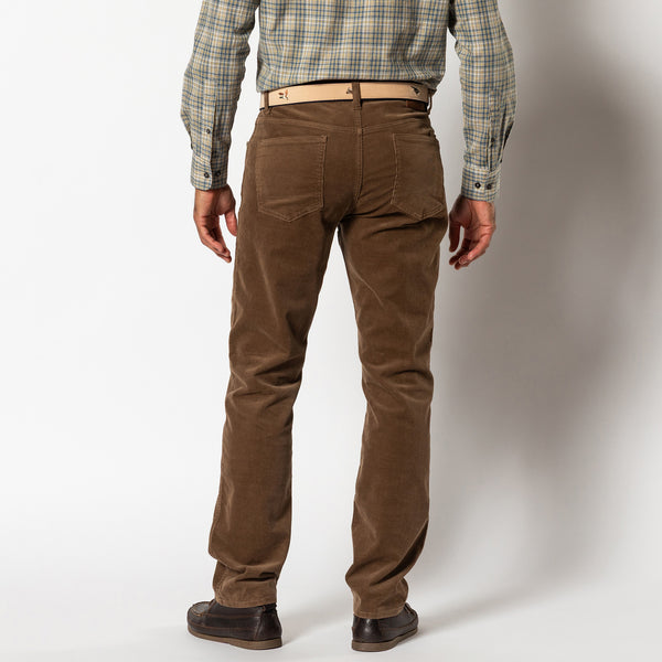 Holston Corduroy Five-Pocket - Dark Oak