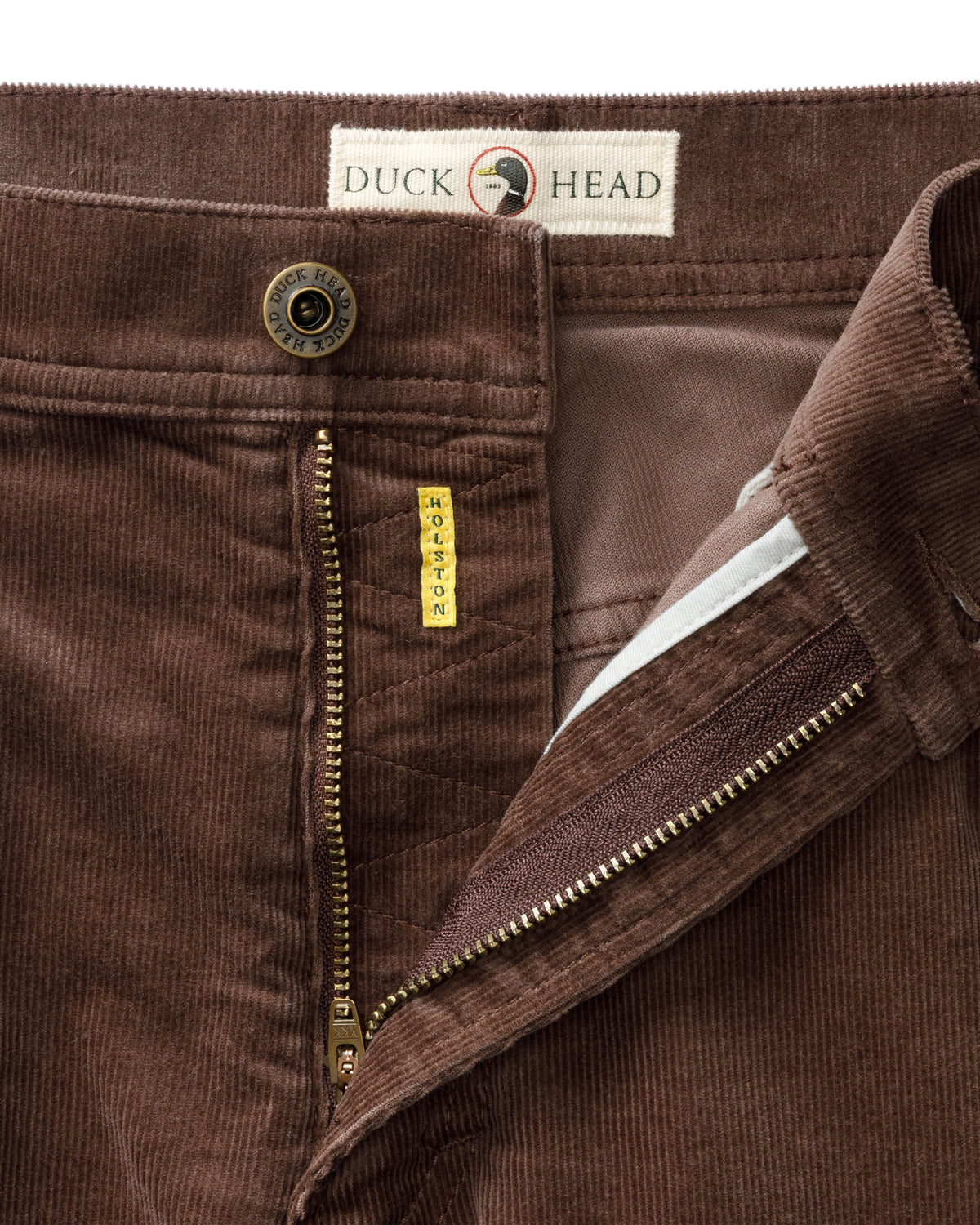 Holston Corduroy Five-Pocket - Espresso Brown