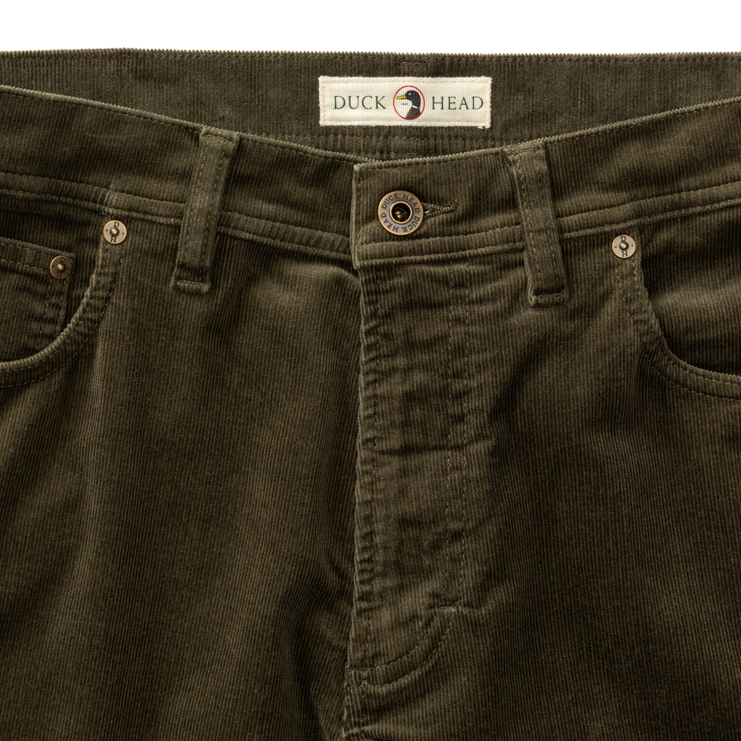 Holston Corduroy Five-Pocket - Olive