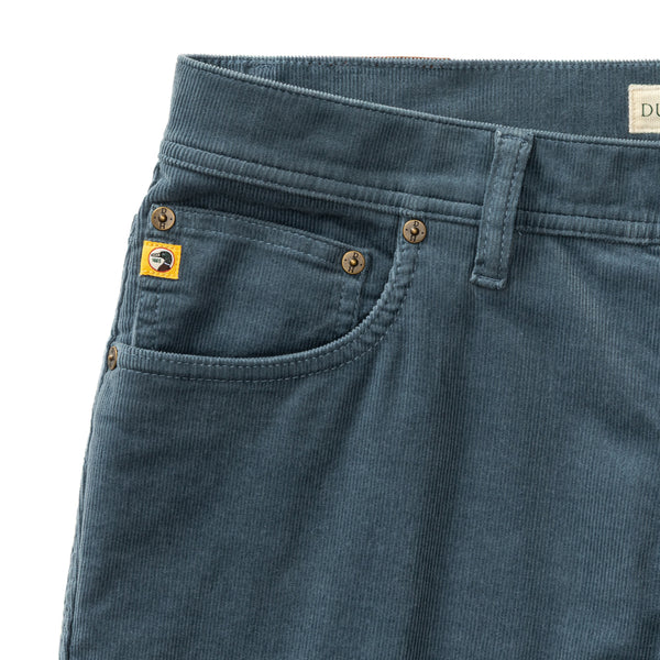 Holston Corduroy Five-Pocket - Dusk Blue