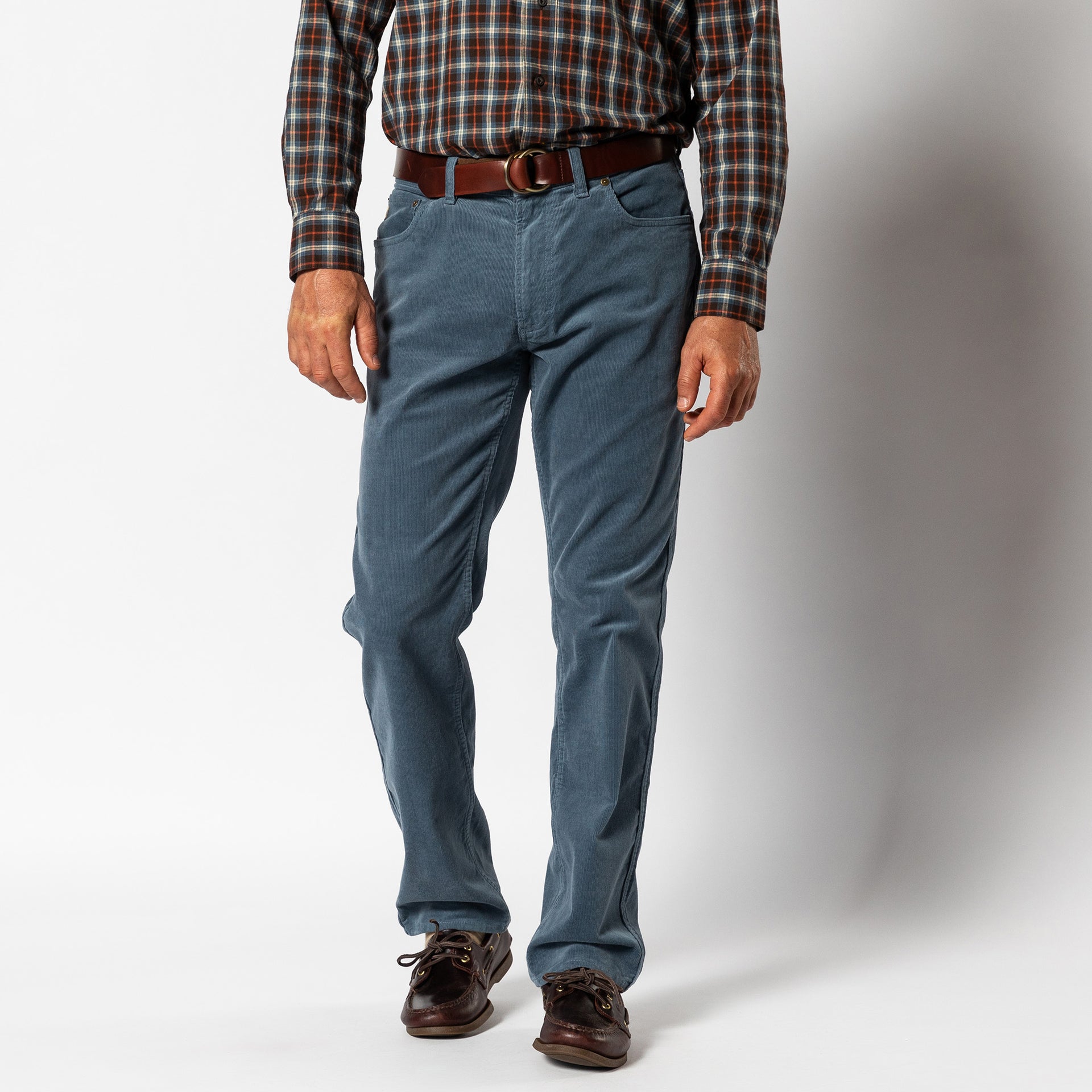 Holston Corduroy Five-Pocket - Dusk Blue