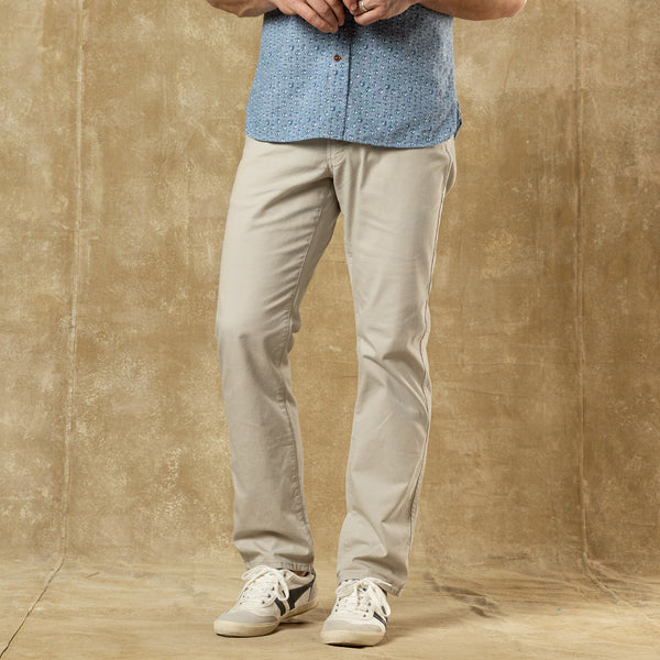 Classic Fit Pinpoint Canvas Five-Pocket