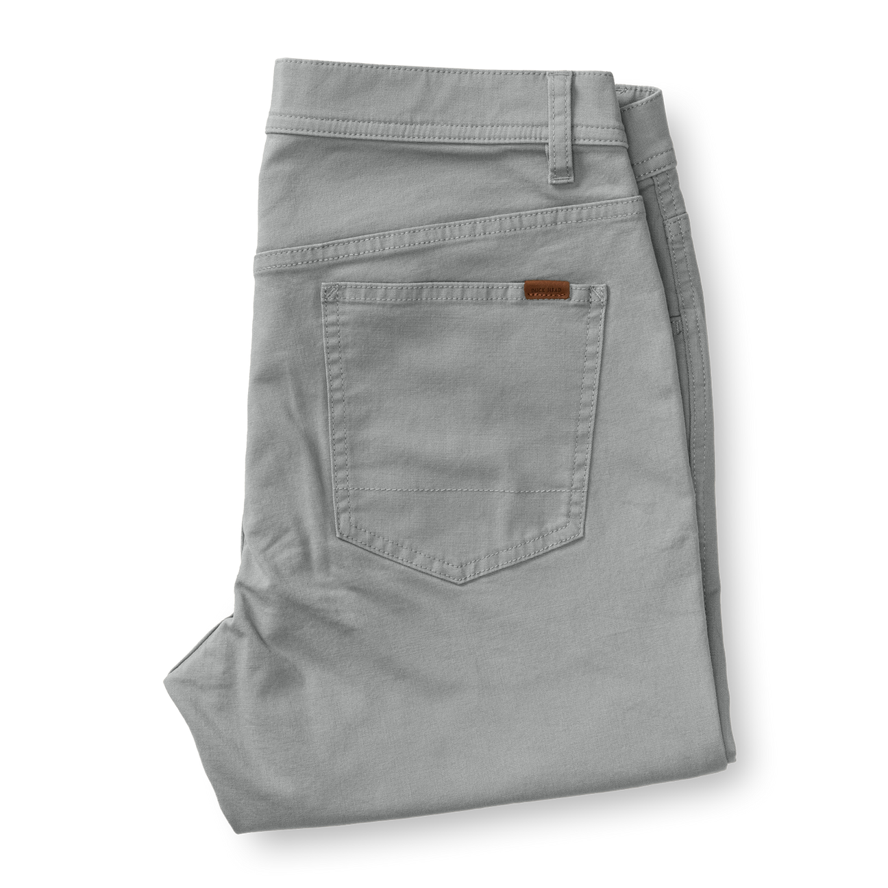 Classic Fit Pinpoint Canvas Five-Pocket - Shadow Grey