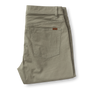Classic Fit Pinpoint Canvas Five-Pocket - Mist Grey