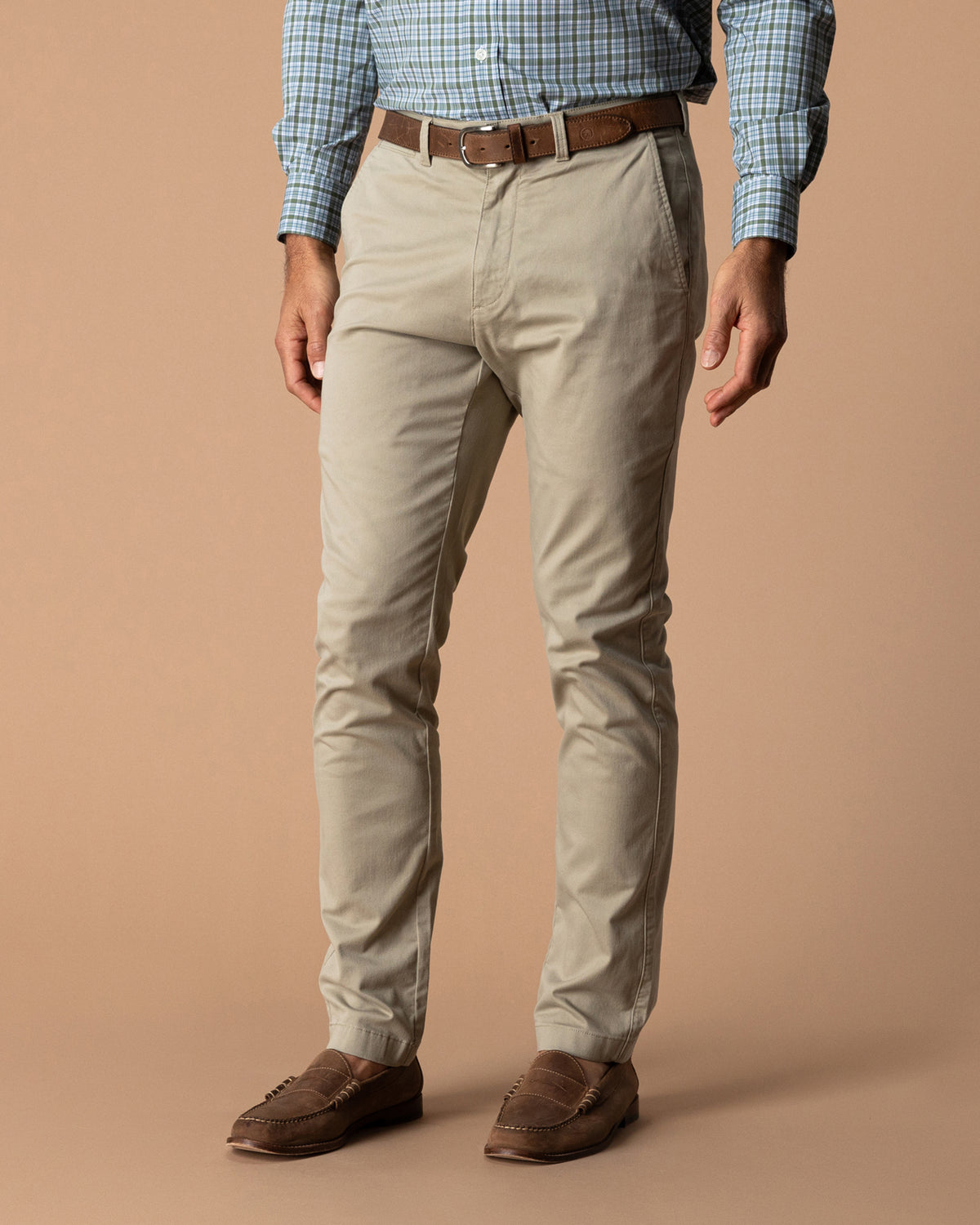 Slim Fit Gold School Chino - Khaki