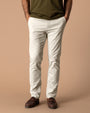 Slim Fit Gold School Chino - Stone