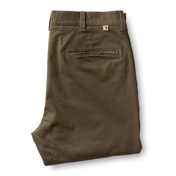 Slim Fit Gold School Chino