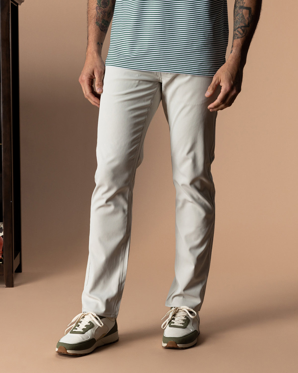 Long Drive Performance Five-Pocket - Stone