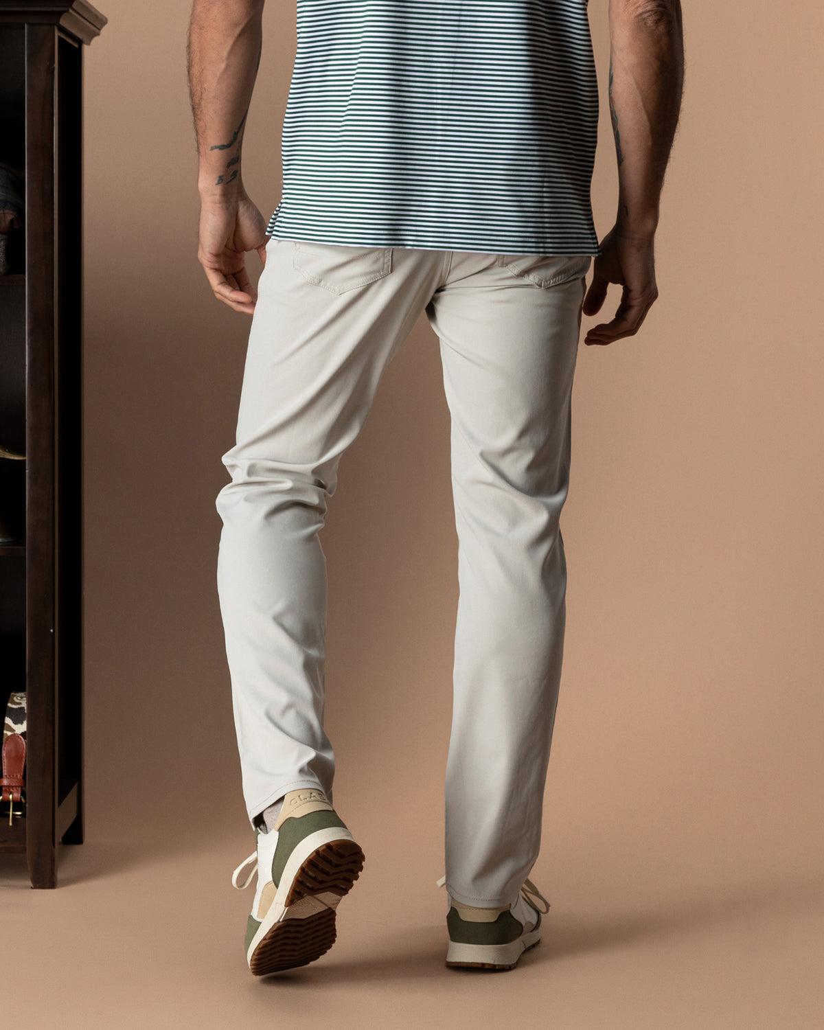 Long Drive Performance Five-Pocket - Stone