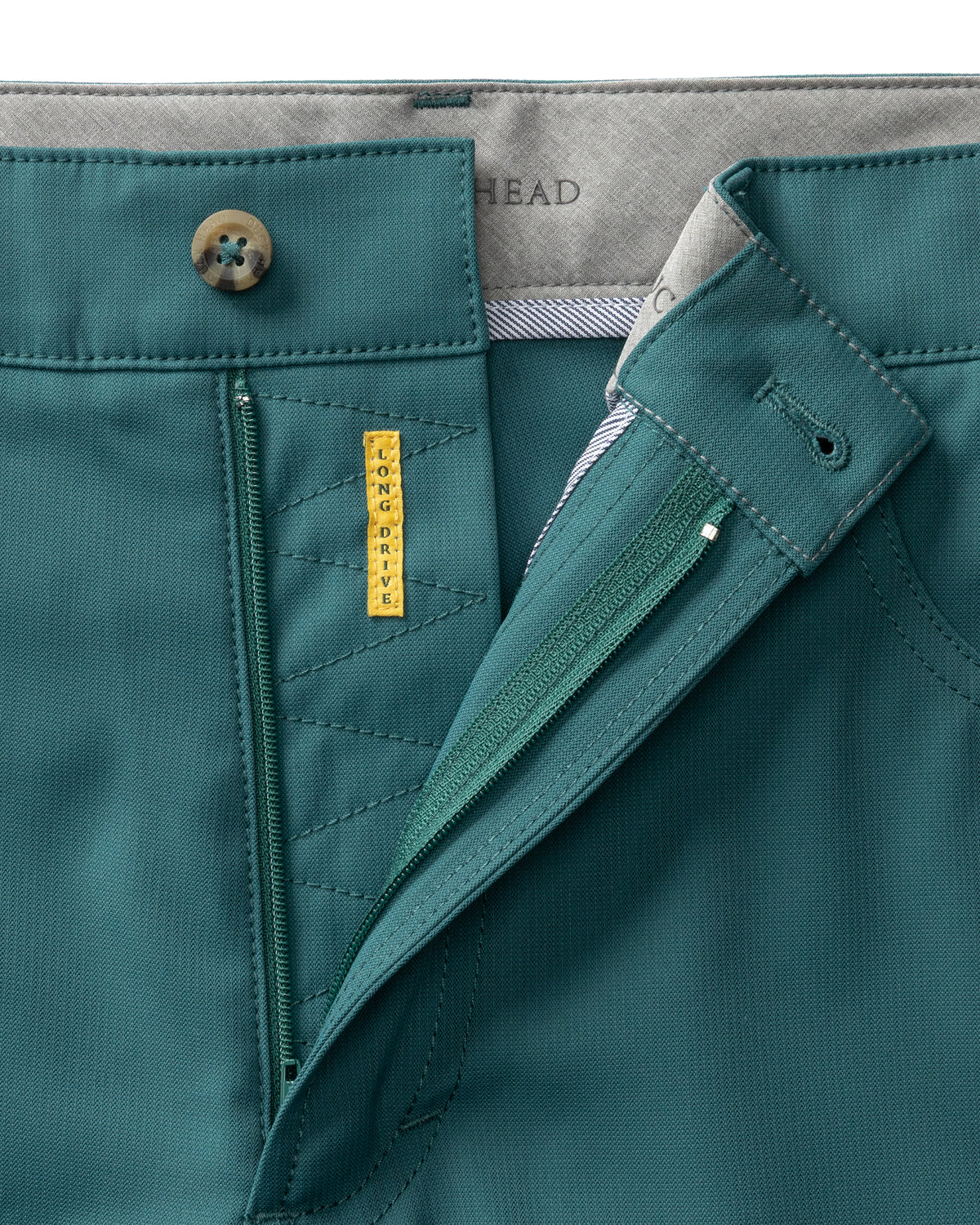 Long Drive Performance Five-Pocket - Midnight Teal