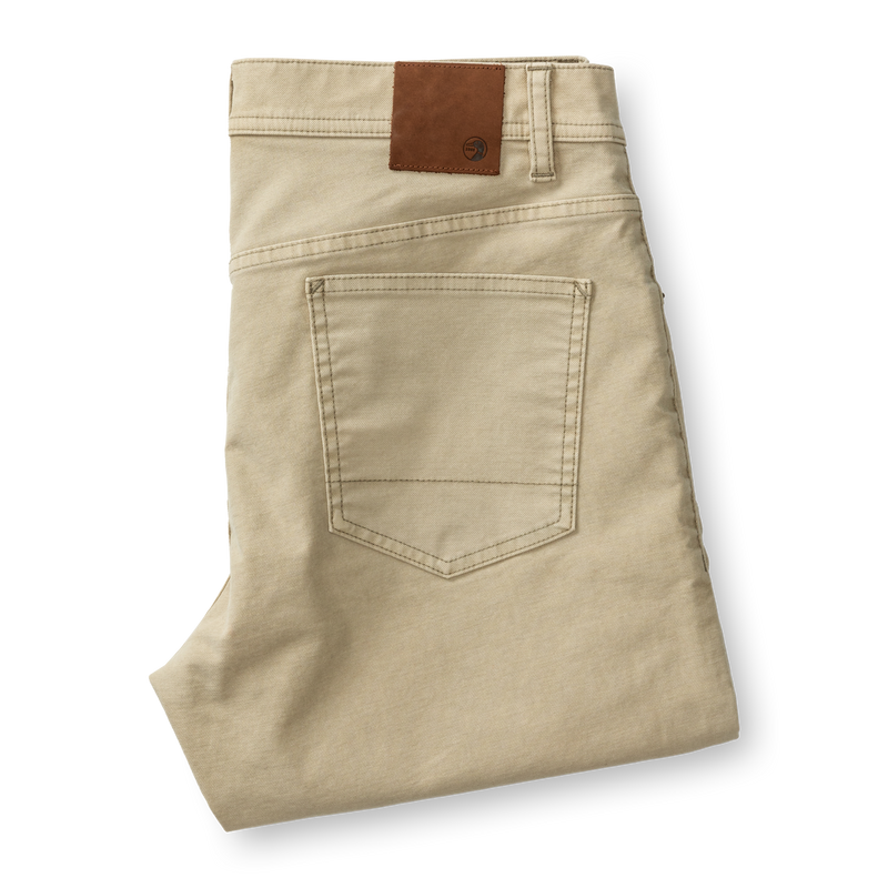 Weldon Garment Dyed Five-Pocket - Sandstone