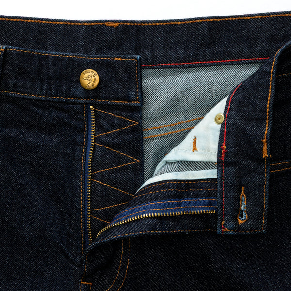Classic Straight Denim - Rinse Wash