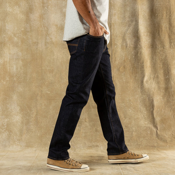 Classic Straight Denim - Rinse Wash