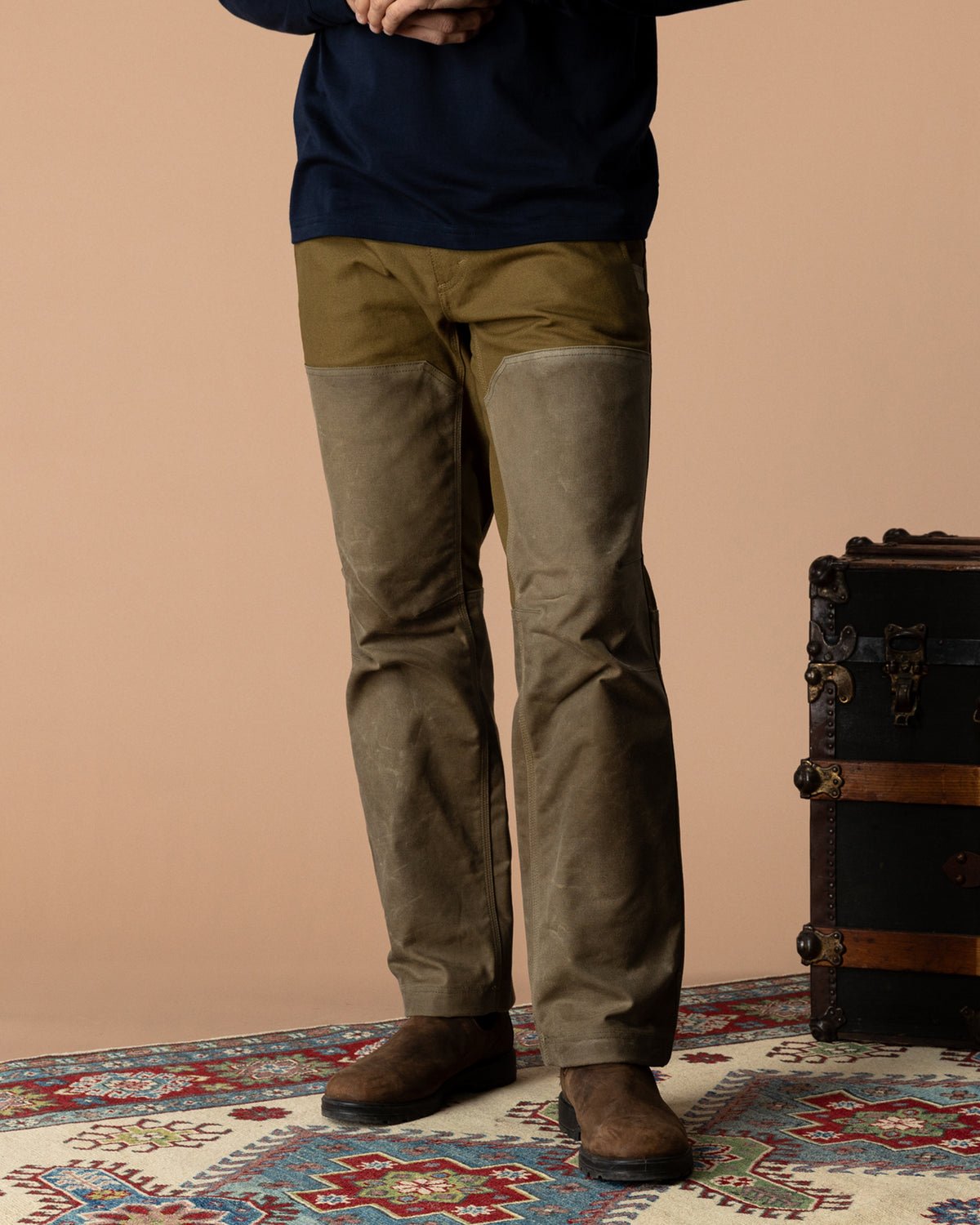 Waxed Duck Canvas Briar Pant - Olivewood
