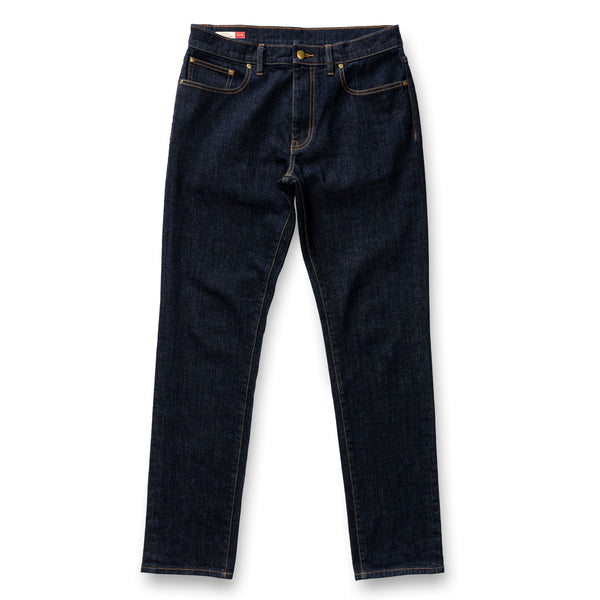 Slim Straight Denim - Rinse Wash