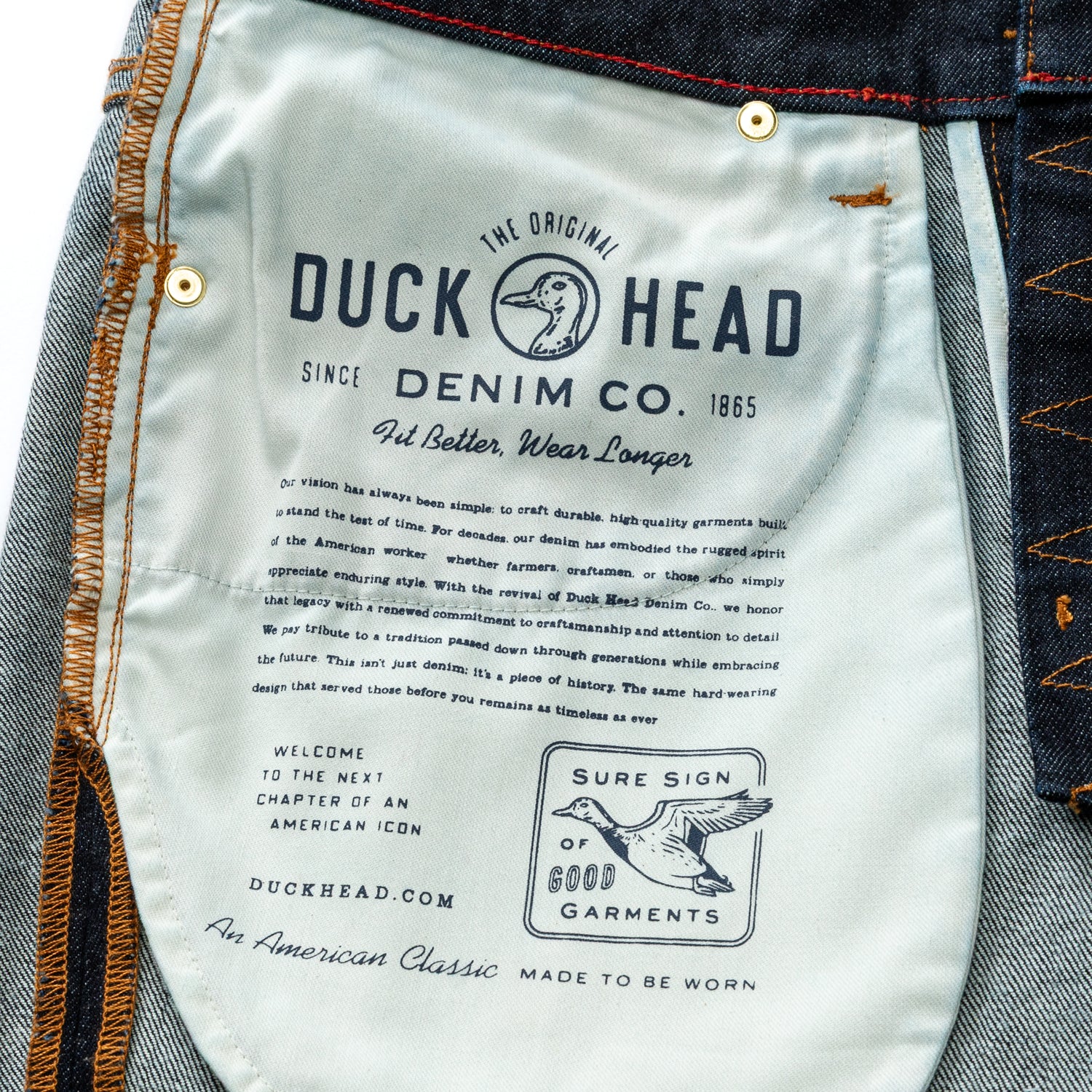 Slim Straight Denim - Rinse Wash