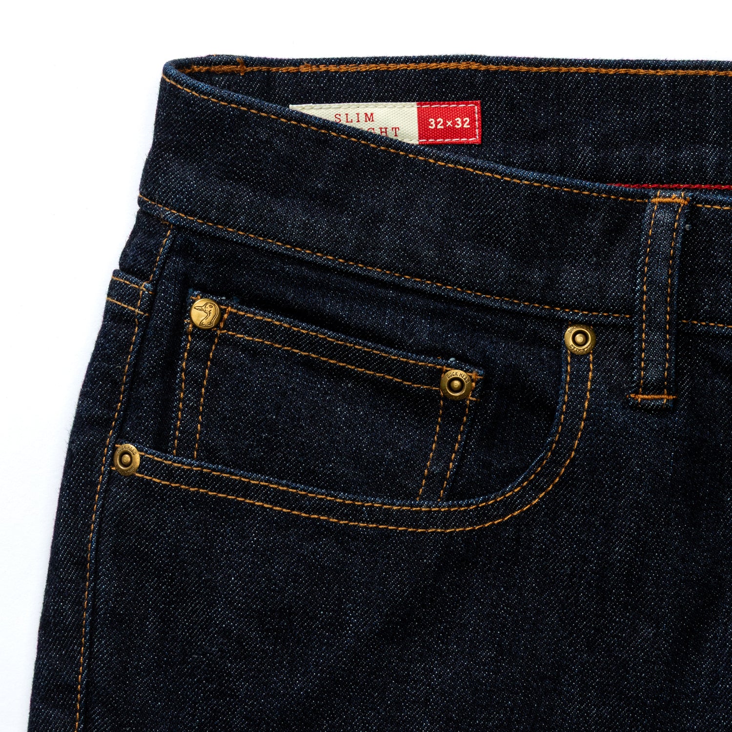 Slim Straight Denim - Rinse Wash