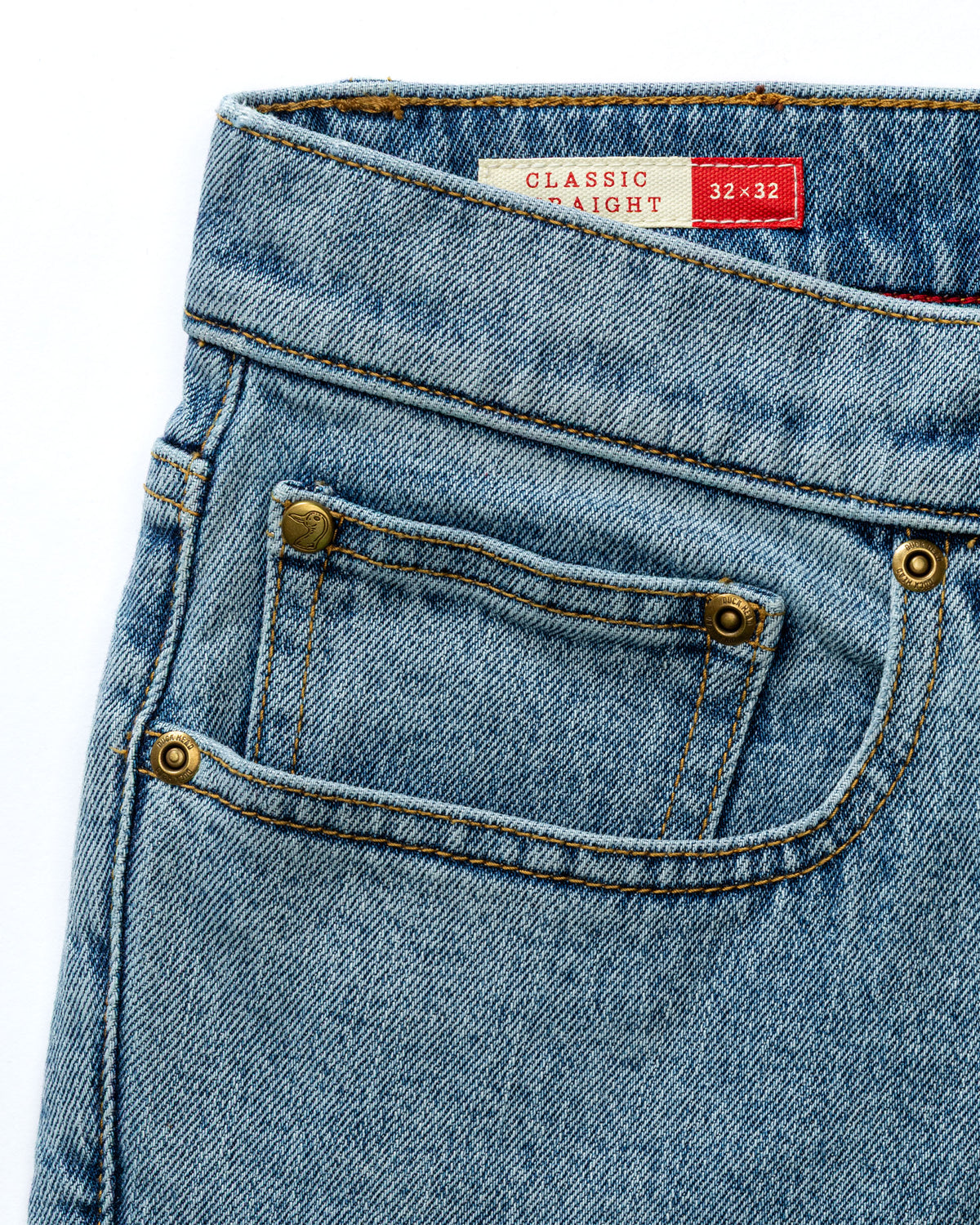 Classic Straight Denim - Light Wash