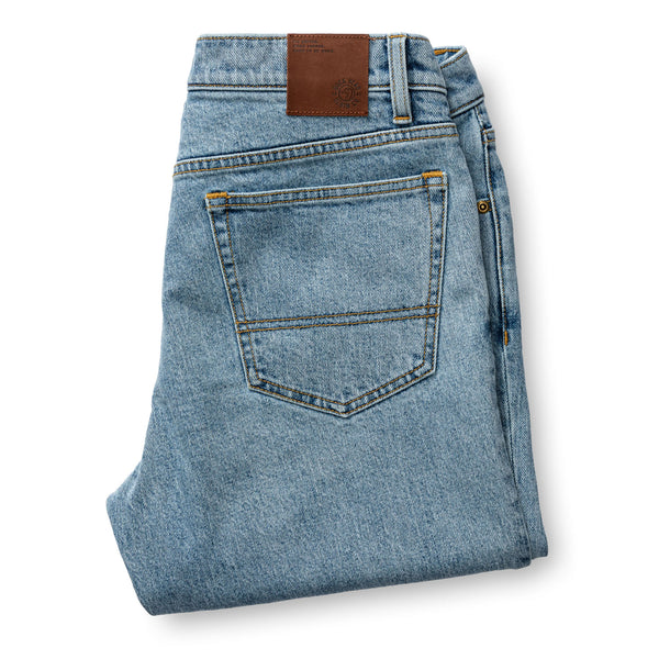 Classic Straight Denim - Light Wash