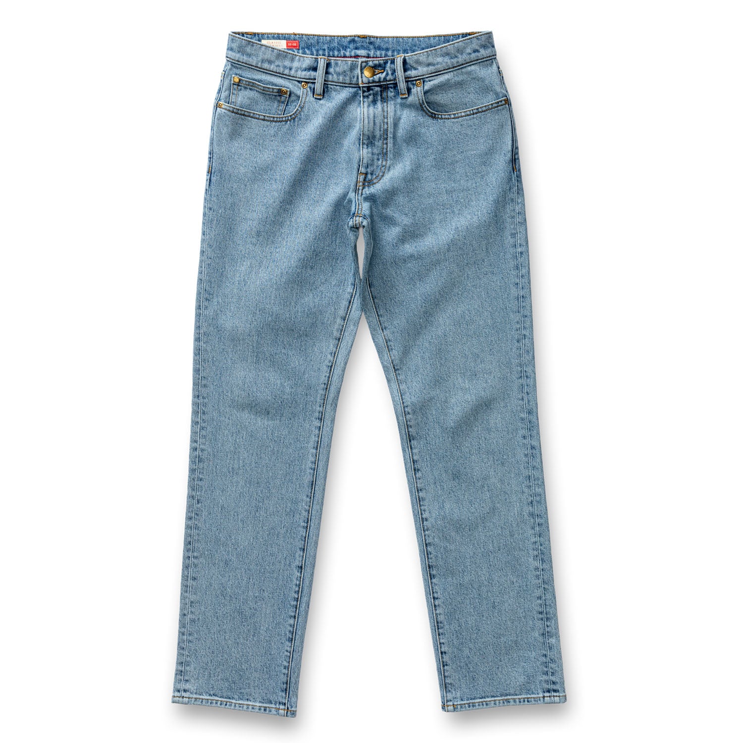 Classic Straight Denim - Light Wash