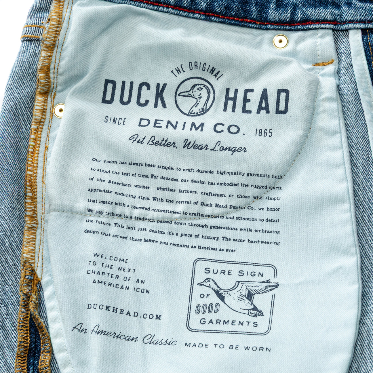 Classic Straight Denim - Light Wash