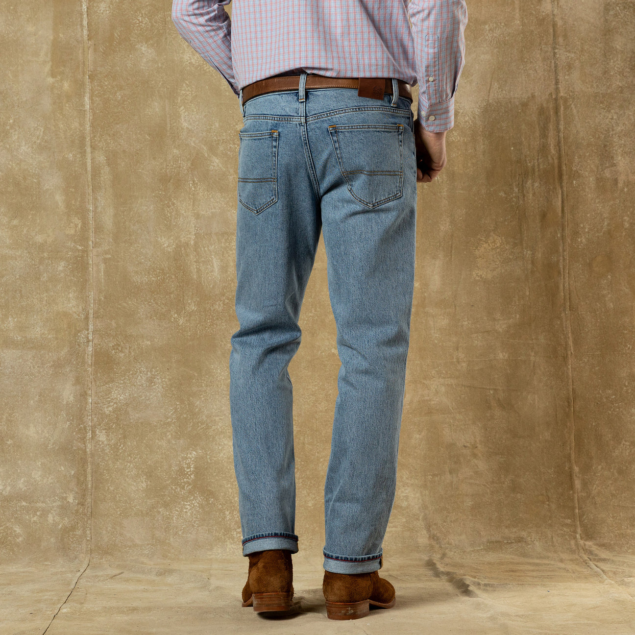 Classic Straight Denim - Light Wash