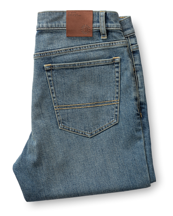 Classic Straight Denim - Vintage Wash