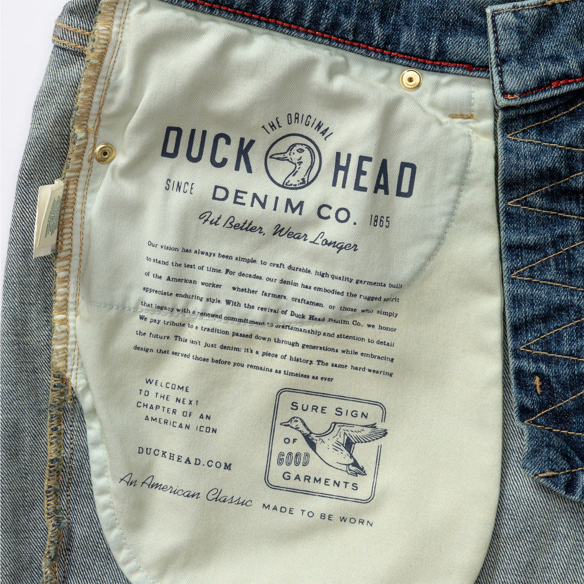 Classic Straight Denim - Vintage Wash