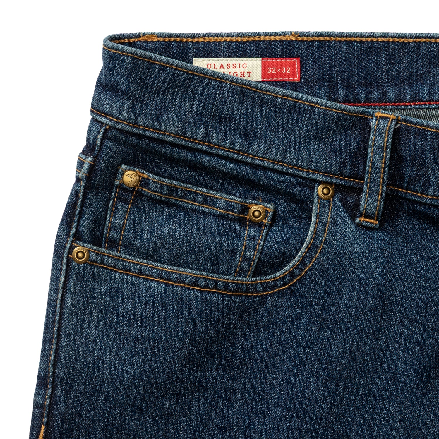 Classic Straight Denim - Medium Wash