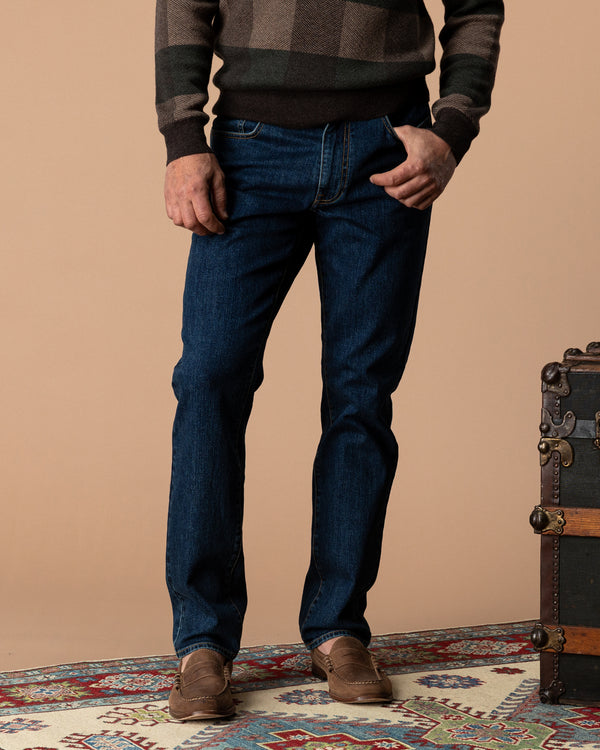 Classic Straight Denim - Medium Wash