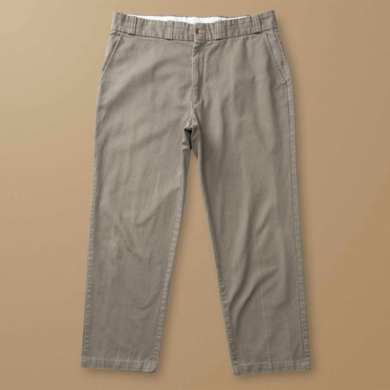 Olive Pleated Chino 38W/30L