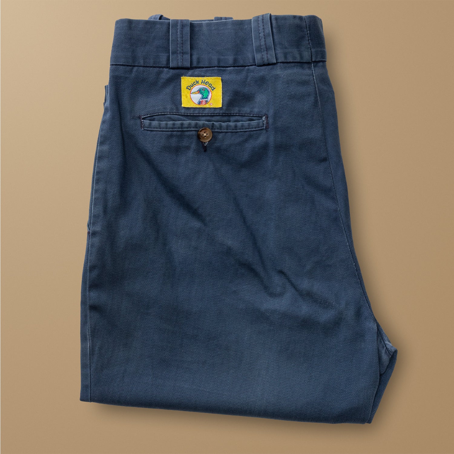 Blue Pleated Chino - 30W/34L