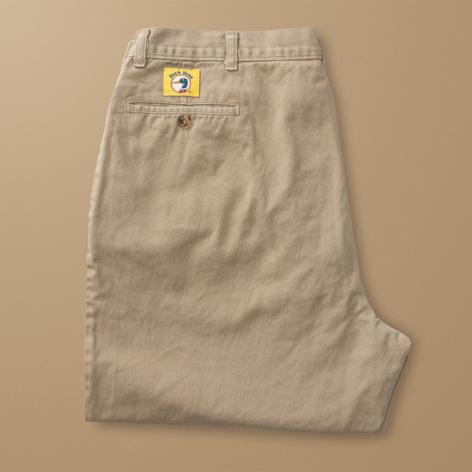 Khaki Pleated Chino 42W/32L