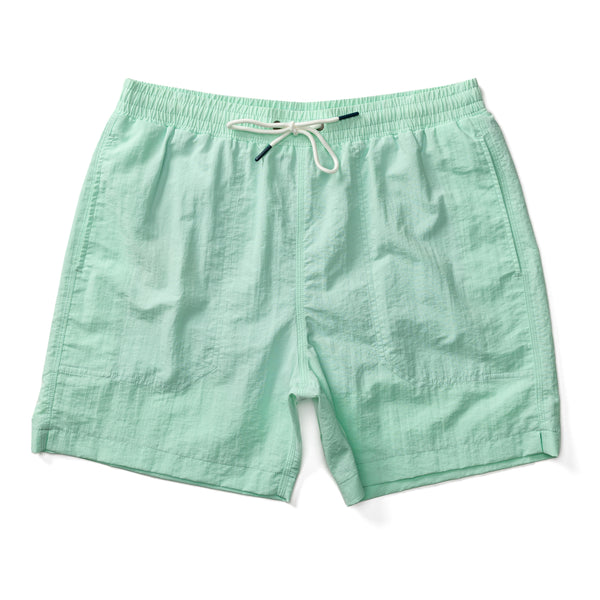 6" Sailport Swim Short - Seafoam Green
