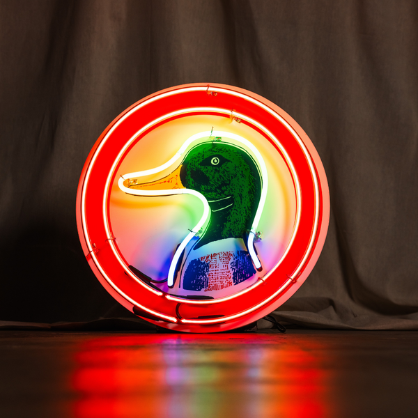 Retro Duck Head Neon Sign