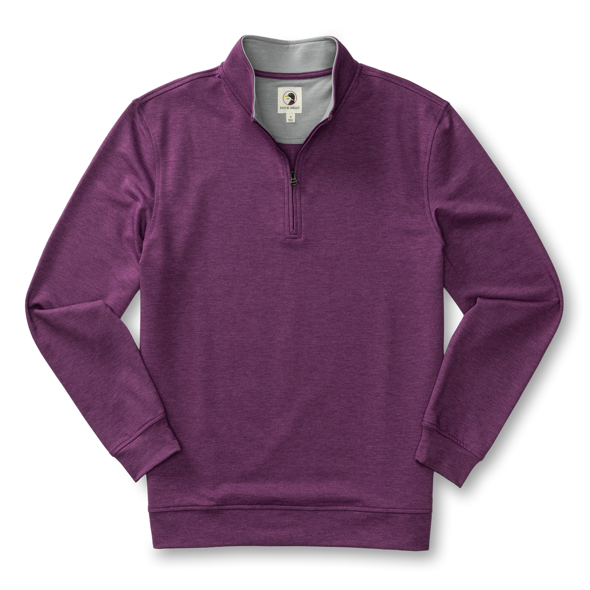 Dunmore Performance 1/4 Zip Pullover - Aubergine Heather