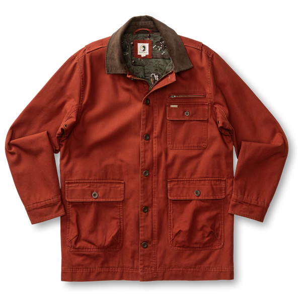 Duck Canvas Barn Coat - Brandy Brown