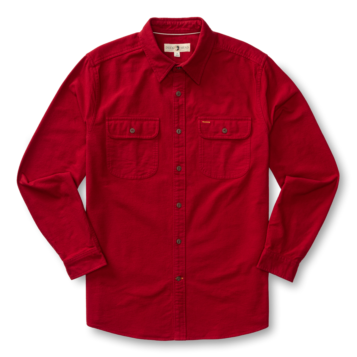 Moleskin Work Shirt - Trailton Solid - Rio Red