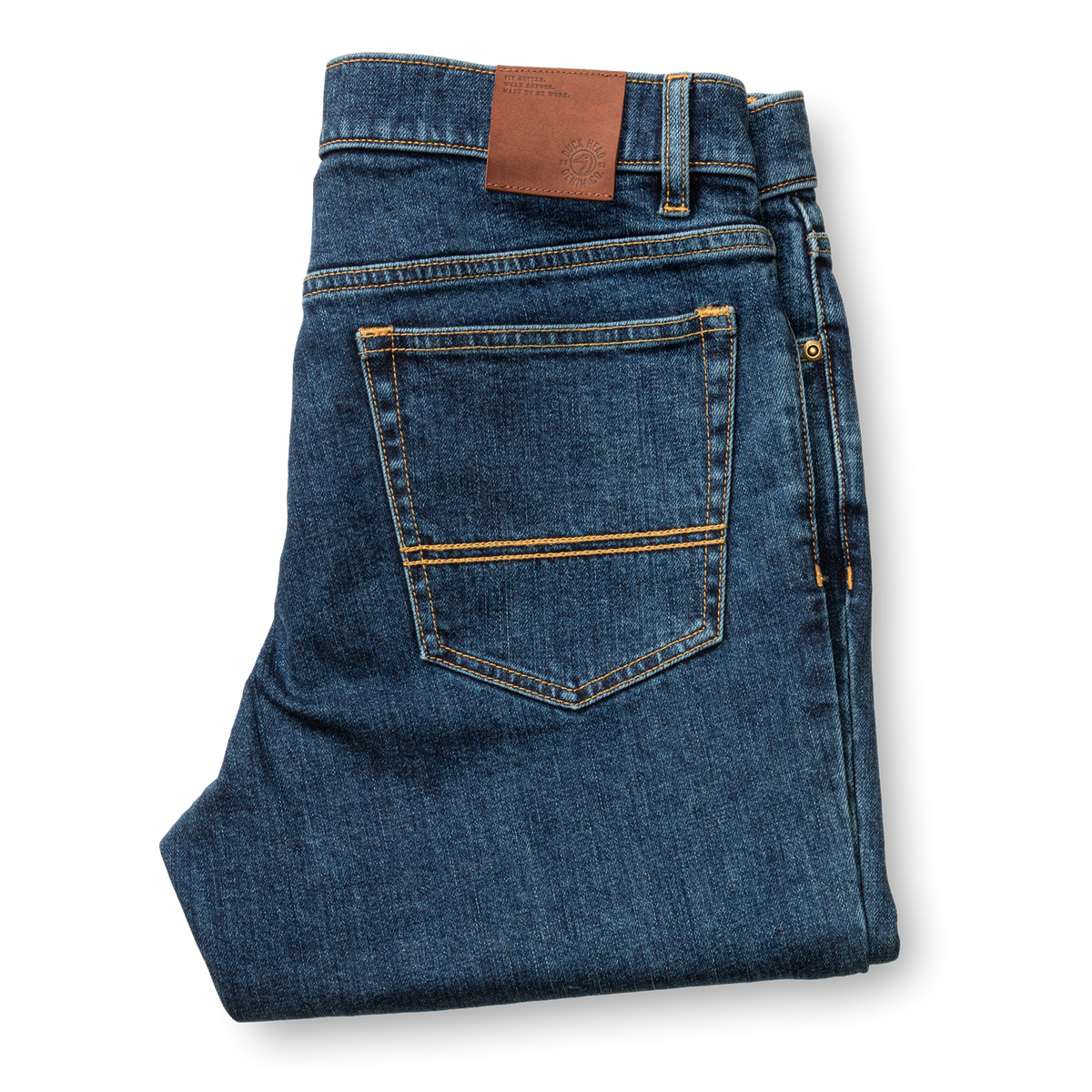 Classic Straight Denim - Medium Wash