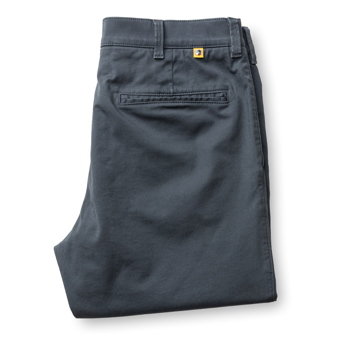 Classic Fit Gold School Chino - Washed Navy