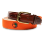 Logo Embroidered Canvas Webbed Belt